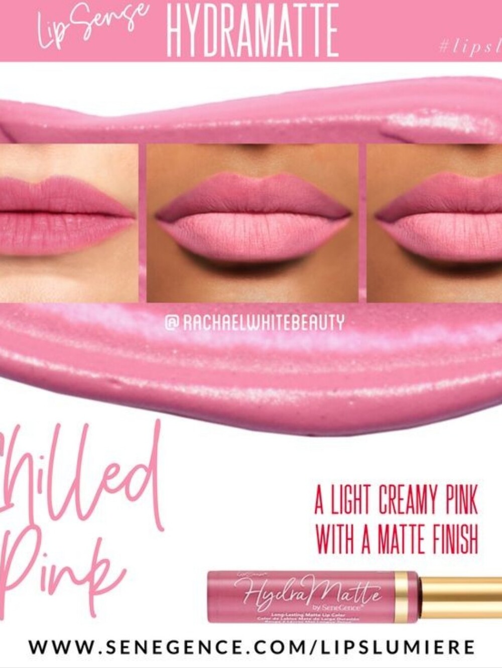 SeneGence Hydramatte - Chilled Pink